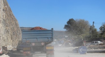 Široki Brijeg, prometnica, gužva