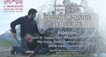 Troplet, Tropletovi dani kulture, javna tribina, agencija UN-a za izbjeglice, izbjeglice, emigranti