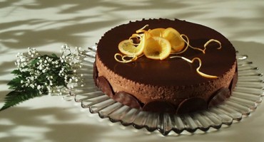 Desert jeseni - Kesten parfe torta