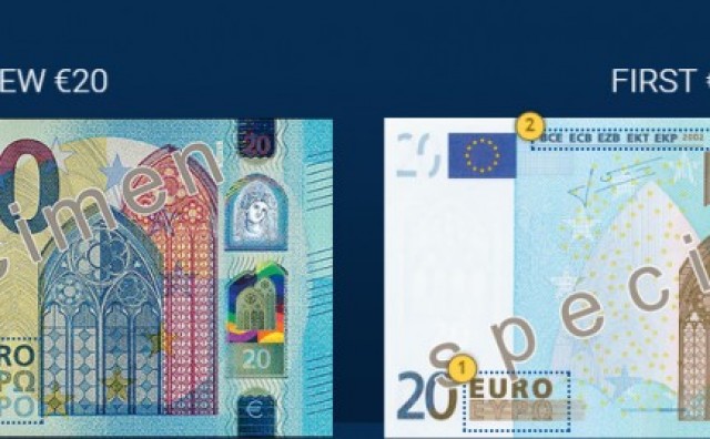 Stigla je nova novčanica od 20 eura