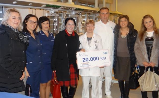 zajednica žena hdz, Mostar, SKB Mostar, donacija