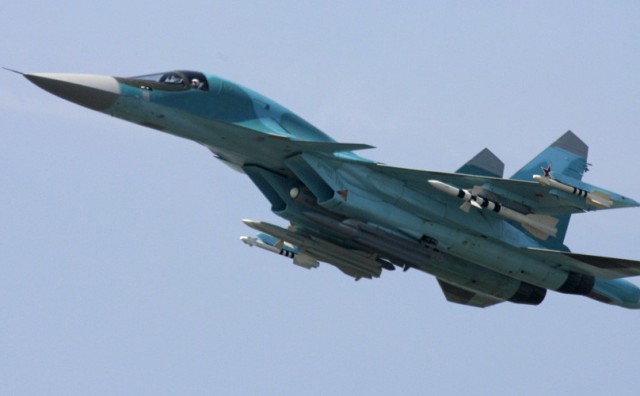 Su-34s u Siriji su od danas opremljeni raketama zrak-zrak