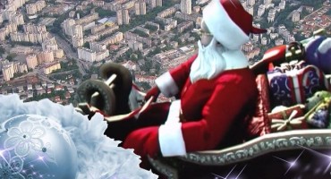 Djed Božičnjak: Nema snijega al' u Mostar dolazim sutra - spuštajući se s neba