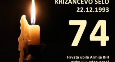 Prošle su 22 godine od stravičnog zločina nad Hrvatima u Križančevu selu