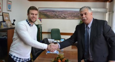 Široki Brijeg: Gradonačelnik Miro Kraljević primio Marka Marića