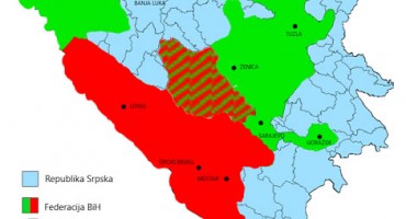 Federacija BIH, županije