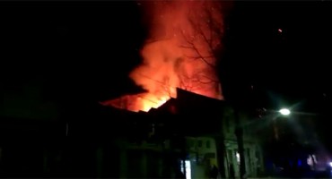 Mostar: Gorjela kuća u naselju Cernica