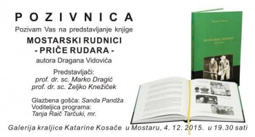 priče rudara, kosača, HRK Kosača, hrvatski dom herceg stjepan kosača, dragan vidović