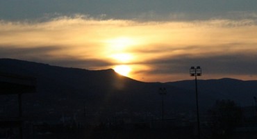 izlazak sunca, Mostar