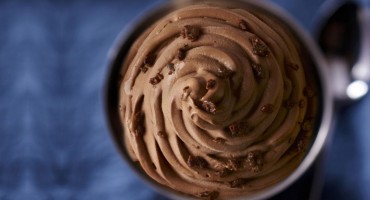 sladoled, crni sladoled, sladoled od čokolade, recept