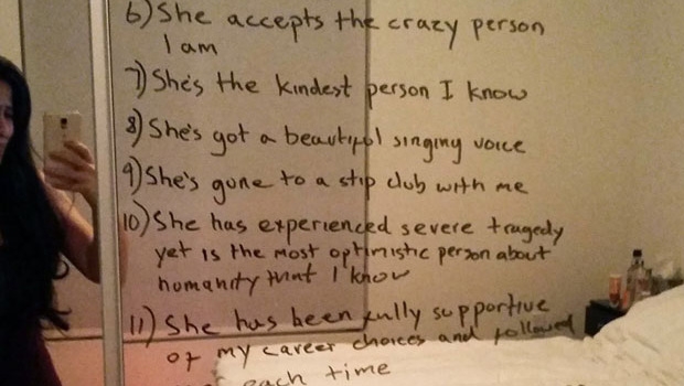 Voljenoj supruzi napisao 15 razloga zašto je voli dok se ona bori s depresijom