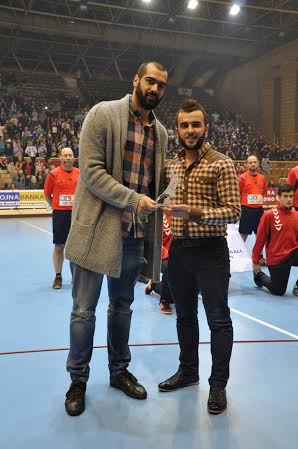 Vladimir Vranješ primio priznanje za najboljeg rukometaša BiH u 2015. godini