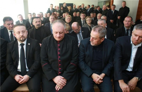 Tepeš i Ćorić u HSS-u na komemoraciji za Josipa Friščića