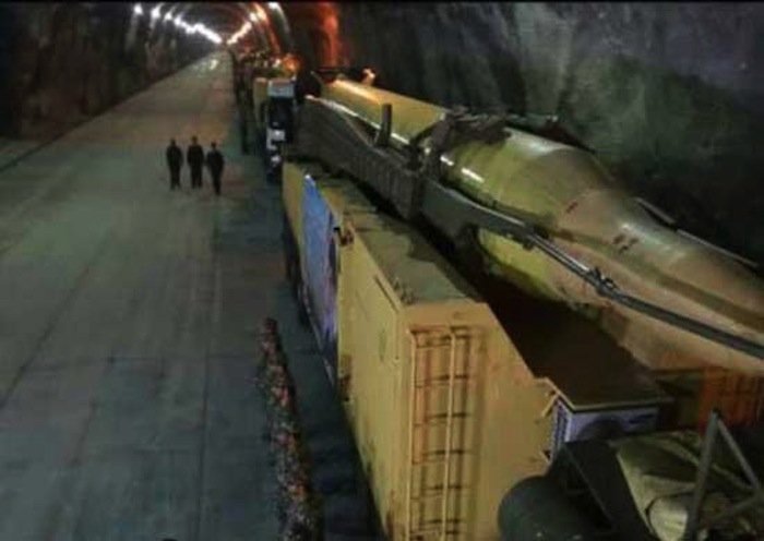 Iran po prvi put pokazao podzemno skladište balističkih raketa