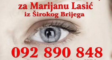 Široki Brijeg: Marija Lasić treba pomoć sviju nas, budimo dio humanog tima!