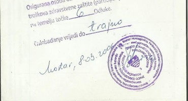 Mostarac ogorčen: Dom zdravlja gdje se liječim kao invalid ne priznaje odluku o participaciji