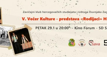 Zavičajni klub hercegovačkih studenata: Predstava Rodijaci u Zagrebu