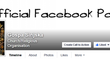 gospa sinjska, Facebook socijalna mreža