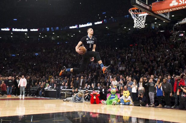 On je kralj zakucavanja: Zach LaVine