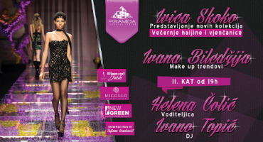 Mostar: Predstavljanje nove kolekcije dvadeset večernjih haljina i četiri nove vjenčanice