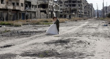 mladenci, ljubav, Sirija, poruka