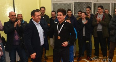 Mostar dočekao zlatnog Marina Brkića