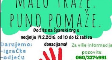 Mostar: Humanitarna Akcija Malo traže. Puno Pomaže