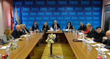HDZ BiH, sastanak