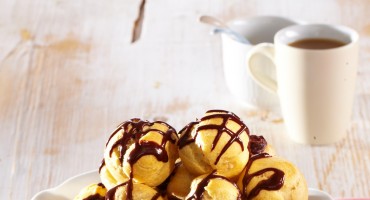 kremasti zalogaji, čokolada, recept, Profiteroli