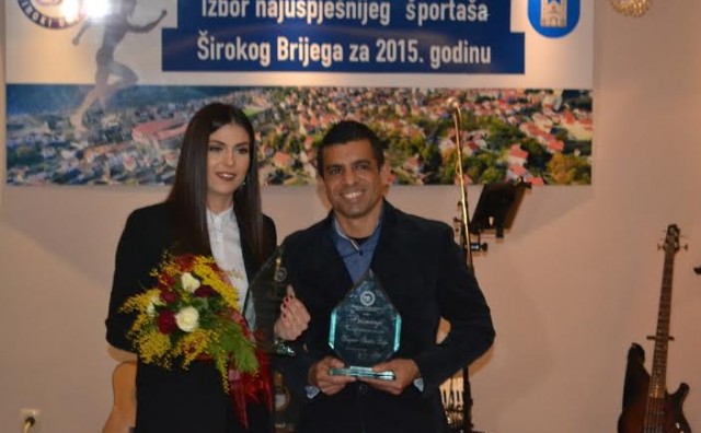 Marija Ivanković i Wagner Santos Lago najuspješniji sportaši Širokog Brijega u 2015