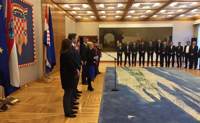 Predsjednica Kolinda Grabar Kitarović primila brončane rukometaše