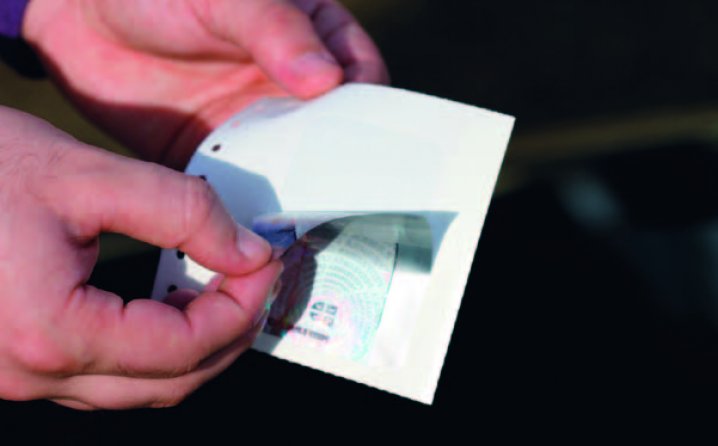 Početkom prosinca stiker naljepnice u postupku registracije