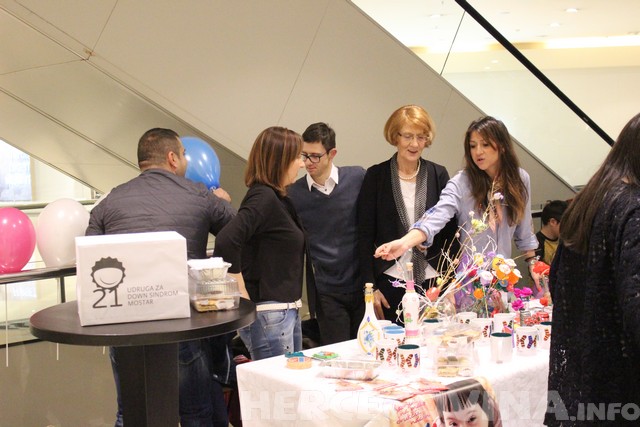  Udruga Down Sindrom Mostar na prigodan način obilježila Svjetski dan osoba s Down sindromom. 