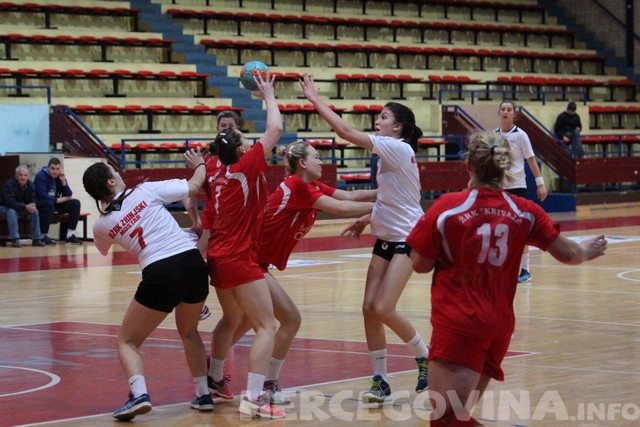 HŽRK Zrinjski-ŽRK Krivaja 30:27