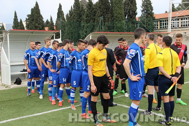 HŠK Zrinjski:Juniori  svladali NK Široki Brijeg 2:1