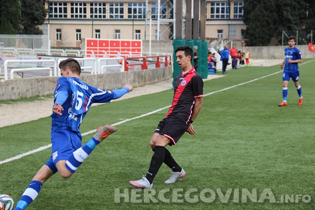 HŠK Zrinjski:Juniori  svladali NK Široki Brijeg 2:1