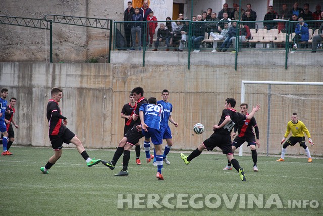 HŠK Zrinjski:Juniori  svladali NK Široki Brijeg 2:1