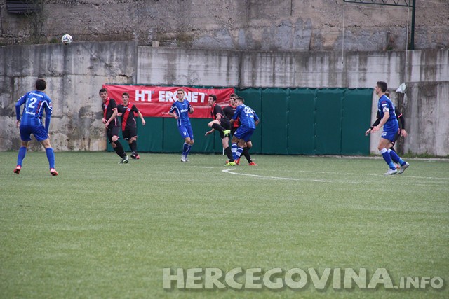 HŠK Zrinjski:Juniori  svladali NK Široki Brijeg 2:1
