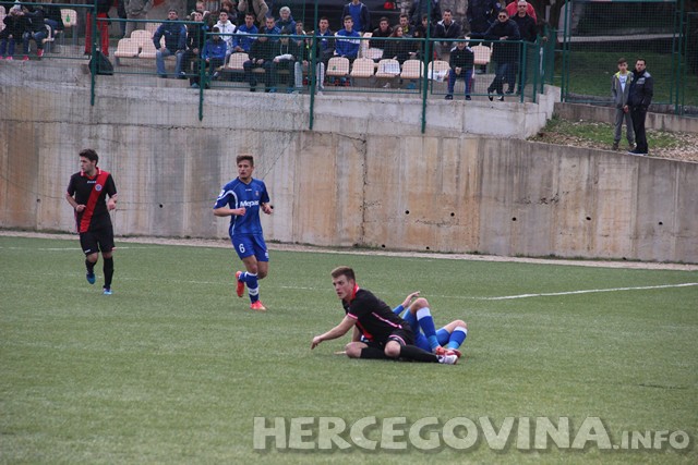 HŠK Zrinjski:Juniori  svladali NK Široki Brijeg 2:1