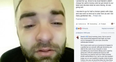 Htio zadiviti djevojku na prvom spoju pa zbog toga završio u suzama