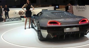 Mate Rimac, sajam, automobil