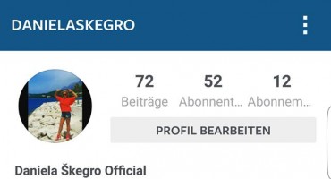 Daniela Škegro, pjesma