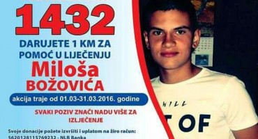 Humanitarna akcija za liječenje mladog vratara Slavije Miloša Božovića 
