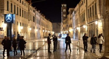 Stradun po prvi put zatvoren