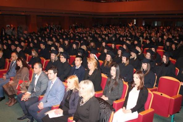 Mostar:Održana dodjela diploma za 161 diplomanta