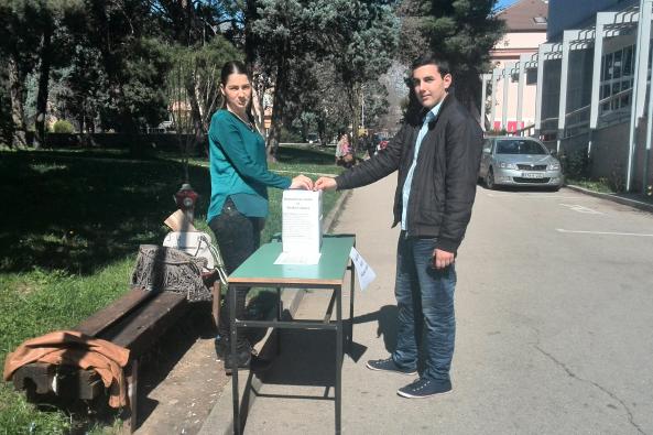 Mostar. Studenti Filozofskog fakulteta prikupljaju pomoć za Nikolu Cvijetića
