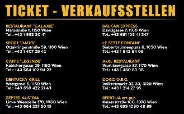 bijelo dugme, Beč, koncert