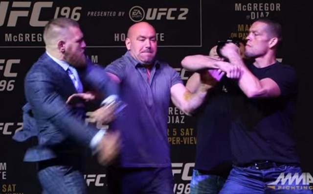 UFC: McGregor i Diaz se gotovo potukli na presici