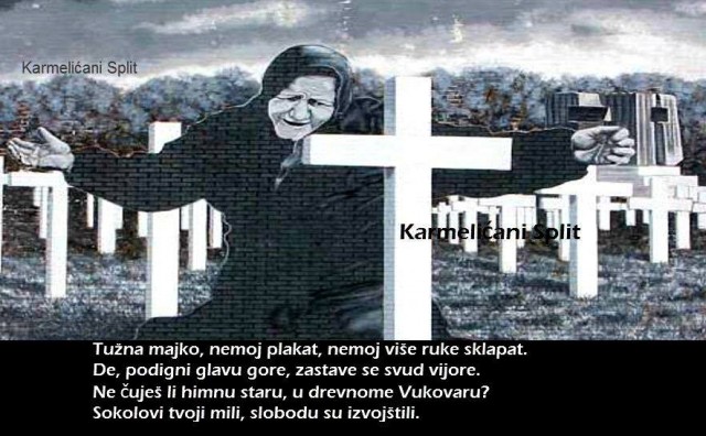 U čast i slavu svim poginulim, nestalim i umrlim hrvatskim braniteljima 
