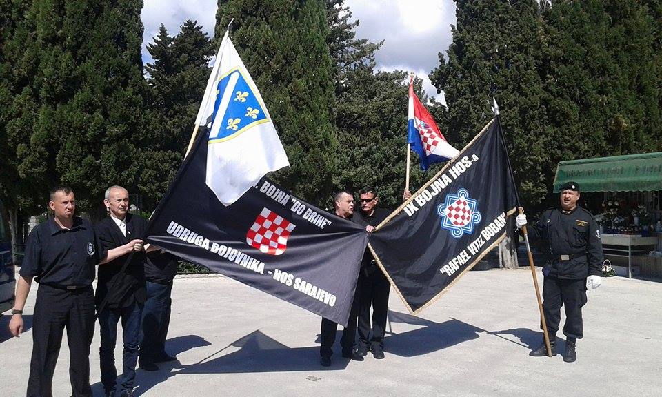 U Splitu obilježena godišnjica od osnivanja IX. bojne HOS-a
